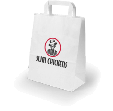Slim Chickens takeaway bag